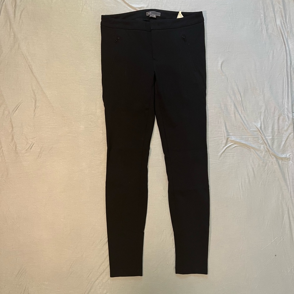 Vince Size 6 Black Work Pants